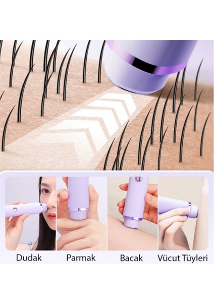 Çift Başlı Epilasyon Cihazı, Koltuk Altı, Burun ve Özel Bölgeler Için Profesyonel Kullanım indirimleri