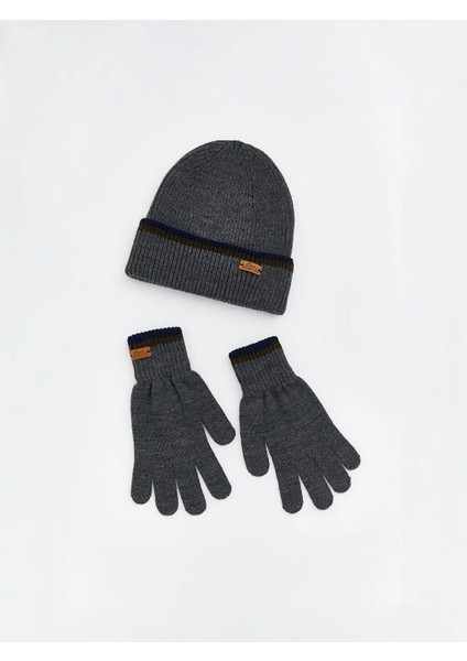 Yılbaşı Temalı Erkek Bere ve Eldiven Seti (W5) fiyatları
