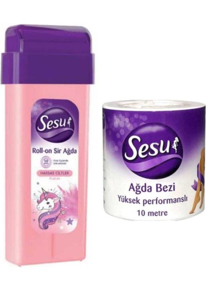 Hassas Kartuş 100ML (3 Adet) ve Ağda Bezi 10M (2 Rulo) Seti fiyatları