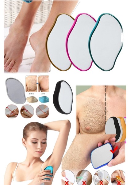 Nano Epilatör Taşı, Hijyenik ve Ağrısız Kişisel Bakım, Kılları Ovalayarak Temizler fiyatları