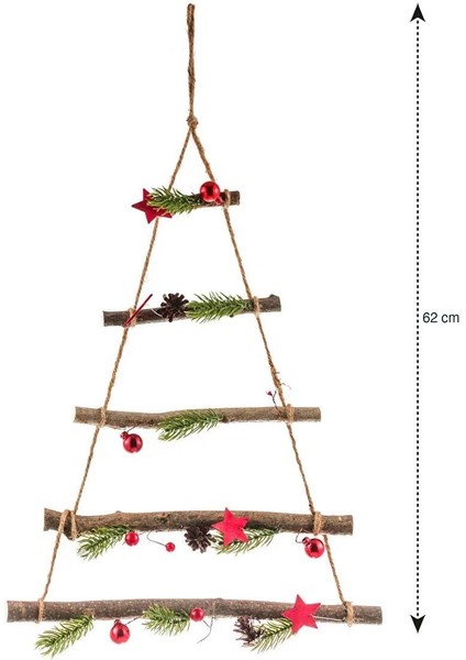 Yılbaşı Temalı Askılı Süs 62 cm (W5) modelleri