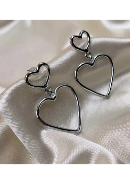 Kalp Figürlü Gold Küpe modelleri