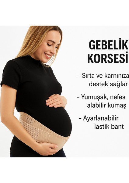 Vızor Gebelik Korsesi - Hamile Destek Korsesi Kemeri Bel ve Karın Desteği fırsatları