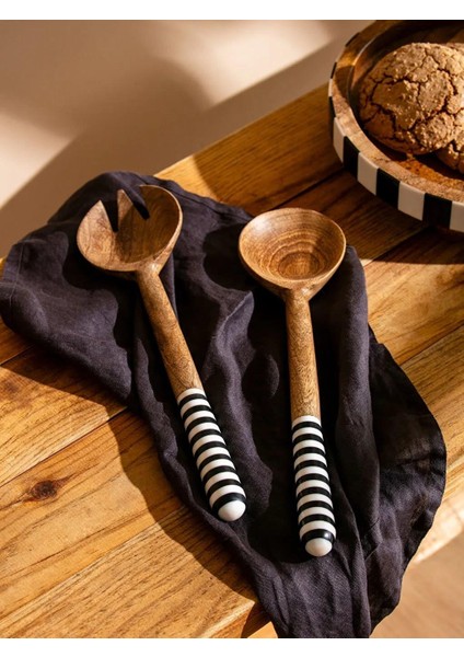 Ahşap Servis Gereci 2'li (W5)