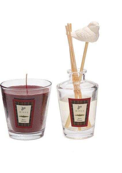 Yılbaşı Kış Ateşi (Oda Kokusu&vegan Mum Seti)