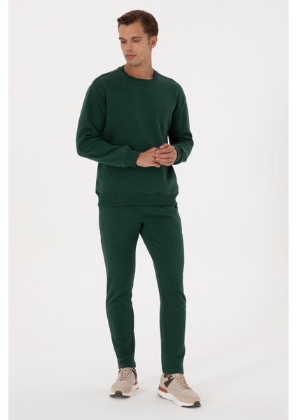 Erkek Koyu Yeşil Eşofman Altı 50313747-VR079 modelleri