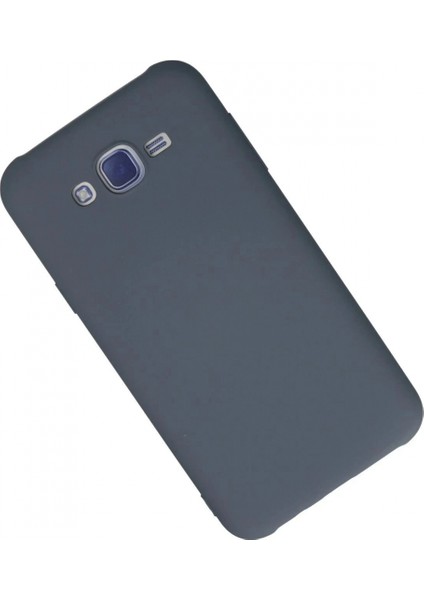 Samsung Galaxy J7 Kılıf Nano içi Kadife Silikon - Gri fiyatları