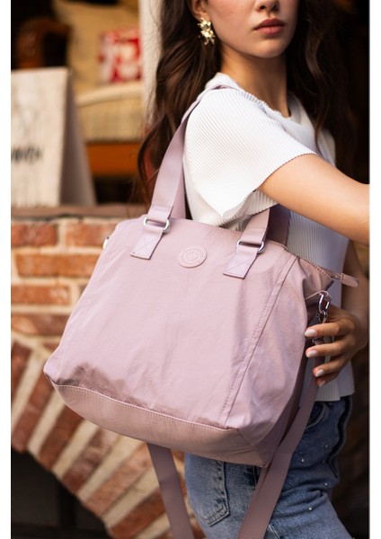 Suya Dayanıklı Çok Bölmeli Krinkıl Çanta Kol Çantası Omuz 4012 modelleri