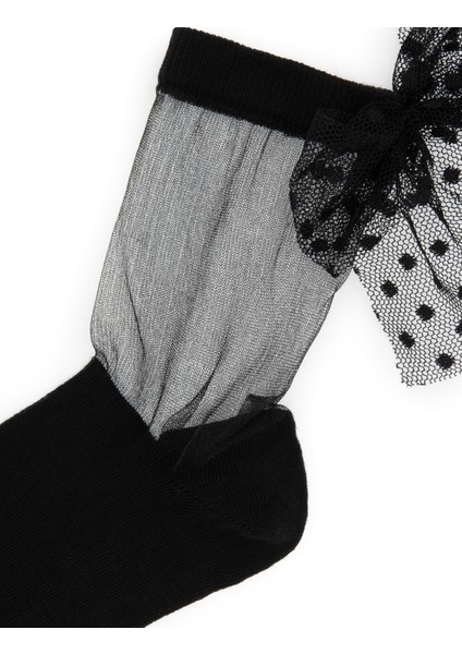 Kadın Siyah Çorap 50308228-VR046 modelleri