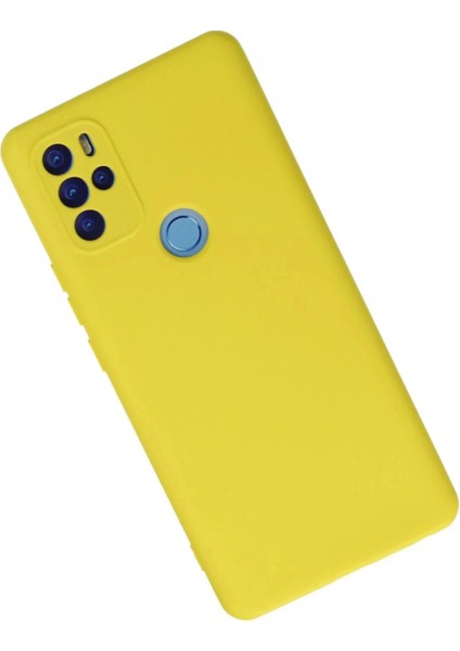 General Mobile Gm 21 Pro Kılıf Nano Içi Kadife Silikon - Sarı modelleri