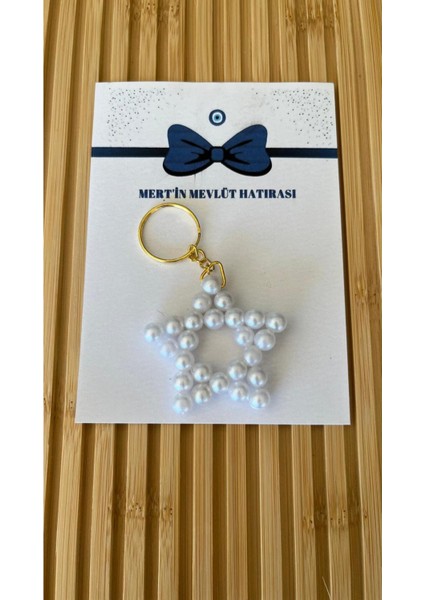 Isme Özel Hoşgeldin Yıldız anahtarlık Bebek Hediyelik - 20 Adet - Kolonya Şişe - Mevlüt, Doğum, Baby Shower fiyatları