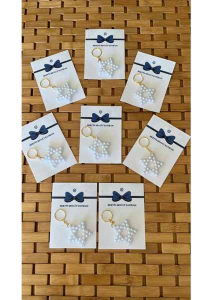 Isme Özel Hoşgeldin Yıldız anahtarlık Bebek Hediyelik - 20 Adet - Kolonya Şişe - Mevlüt, Doğum, Baby Shower fırsatları