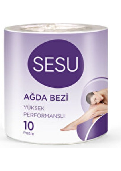 Yumuşak ve Dayanıklı Ağda Bezi, 10 Metre, Tek Adet, Hijyenik Kullanım Sağlar