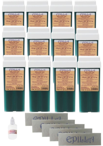 Mavi Roll-On Kartuş Sir Ağda 12'li Paket, Pratik ve Temiz Kullanım