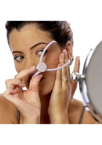 Pratik Ipli Tüy Alma Aleti, Yüz, Kaş ve Bıyık Temizliği Için Mükemmel Çözüm fırsatları