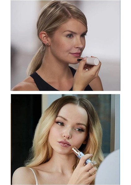 Pilli Yüz Epilasyon Cihazı, Tüy Alma ve Cilt Bakımına Uygun, Kullanışlı ve Şık Tasarım