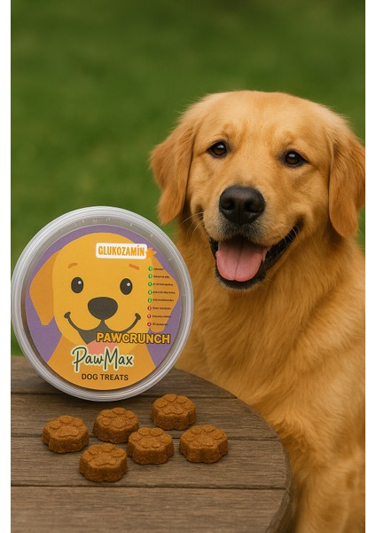 Pawcrunch 200 g Doğal Glukozamin Destekli Köpek Ödülü | Glutensiz Sebzeli Sığır Etli Atıştırmalık fiyatları