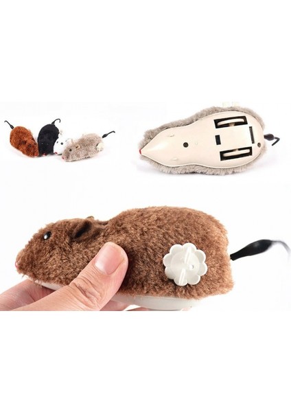 Kurmalı Fare Kedi Eğitim Oyuncağı