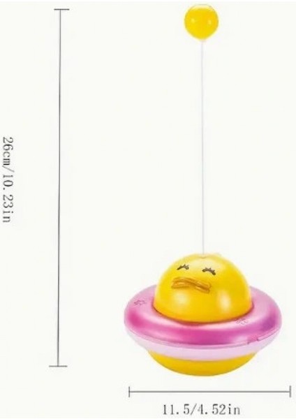 Ufo Şekilli Ördek Kedi Oyuncağı modelleri