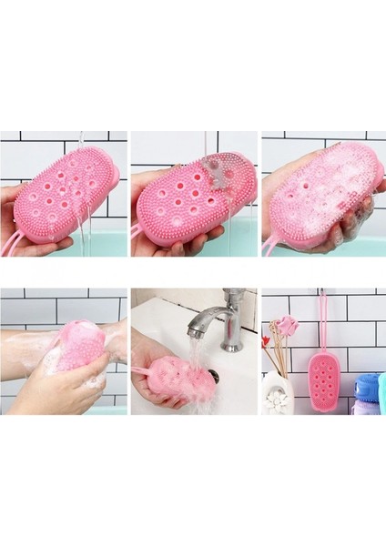 Süngerli Silikon Banyo Kesesi fırsatları