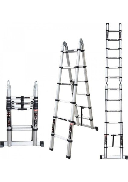 Alüminyum Çok Fonksiyonlu Teleskopik Merdiven
