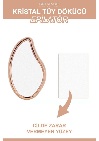Kristal Epilasyon Aleti, Tüy Silici, Tüy Dökücü, Güçlü ve Etkili Epilatör indirimleri