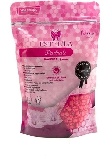 Pudralı Pembe Boncuk Sir Ağda, Kolay ve Konforlu Kullanım Için Poşetli