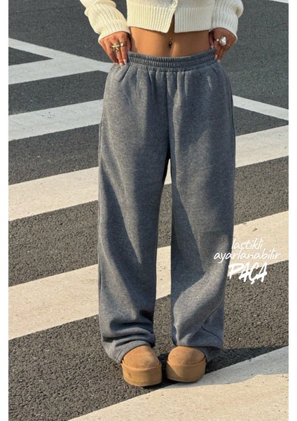 Erkek Kadın Bol Kesim Ayarlanabilir Paçalı Baggy Eşofman Altı Jogger fiyatları