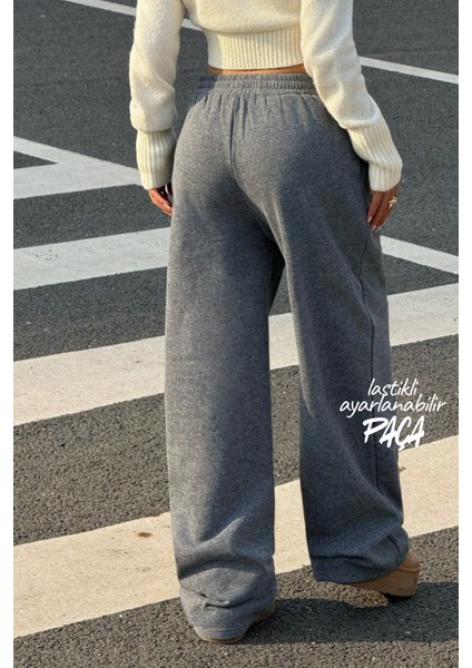 Erkek Kadın Bol Kesim Ayarlanabilir Paçalı Baggy Eşofman Altı Jogger modelleri