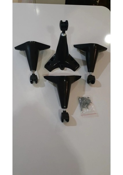 Tekerlekli Sihirli Sehpa Masa Ayağı 360 Derece Dönebilen 17 cm 4 Adet Söğüt. Vida Hediyeli!!!