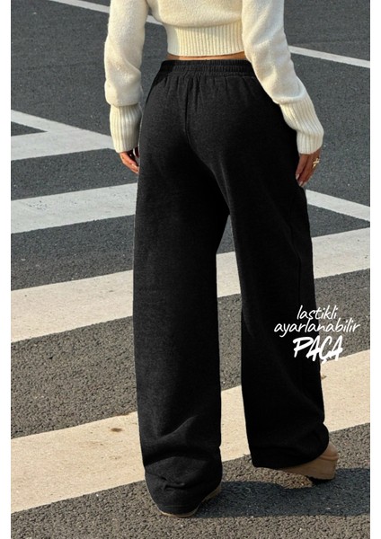 Erkek Kadın Bol Kesim Ayarlanabilir Paçalı Baggy Eşofman Altı Jogger modelleri