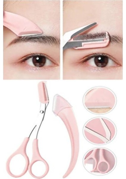 Taraklı Kaş Makası, Pratik ve Zarif Kaş Bakım Aracı
