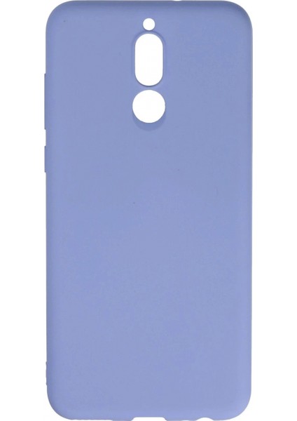 Huawei Mate 10 Lite Kılıf Nano Içi Kadife Silikon - Lila