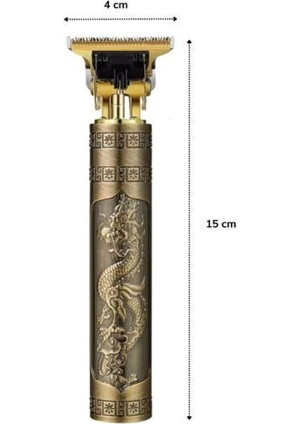 Vintage Tarzda 4 Başlıklı USB Şarjlı Manuel Tıraş Makinesi indirimleri