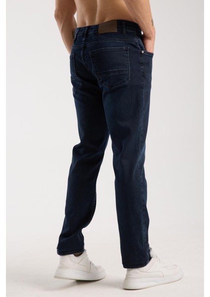 Erkek Slim Fit/normal Kesim Jean Pantolon - Esnek (%2 Elastan) ve Pamuklu (%98)