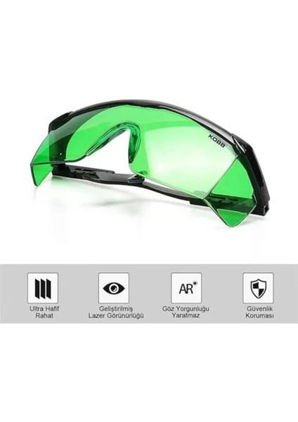 Yeşil ve Siyah Lazer Izleme ve Epilasyon Gözlüğü, Rahat ve Şık Tasarım fiyatları