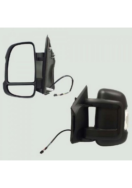 Sepetim Diş Dikiz Aynasi Elektrikli Isitmali Sinyalli Kisa Kol Çift Aynali Sol Boxer-Jumper-Ducato 2006-