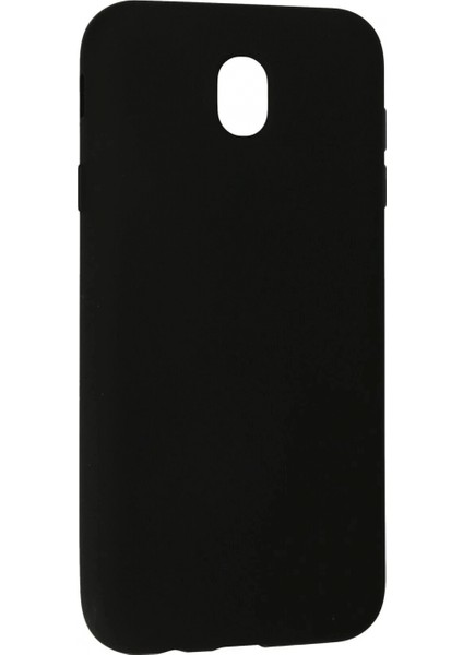 Samsung Galaxy J7 Pro / J730 Kılıf Nano içi Kadife Silikon - Siyah modelleri