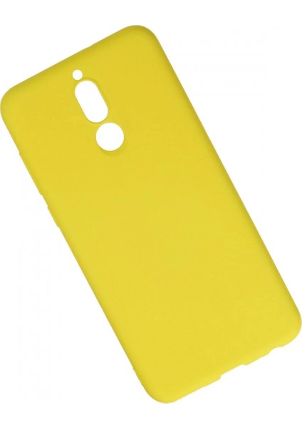 Huawei Mate 10 Lite Kılıf Nano Içi Kadife Silikon - Sarı fiyatları