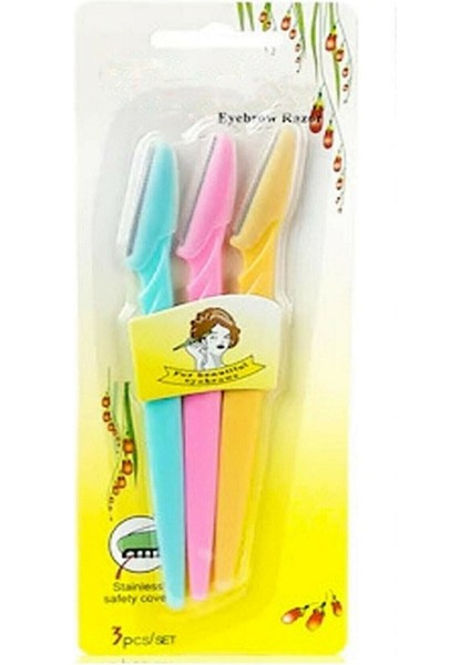 3'lü Kaş Usturası Seti, Pratik ve Temiz Bakım Için Güçlü ve Şık Tasarım