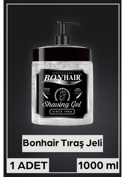 Yoğun Nemlendirici Tıraş Jeli 1000 Ml, Pürüzsüz ve Rahat Tıraş Deneyimi Sağlar