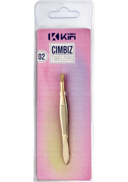 Şık ve Dayanıklı Altın Kaplama Kalın Uç Cımbız, Hassas Işler Için Ideal Seçenek