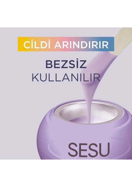 Hassas Ciltler Için 2'li Set, Doğal Boncuk Ağda, Ilk Adım, 250GR x 2