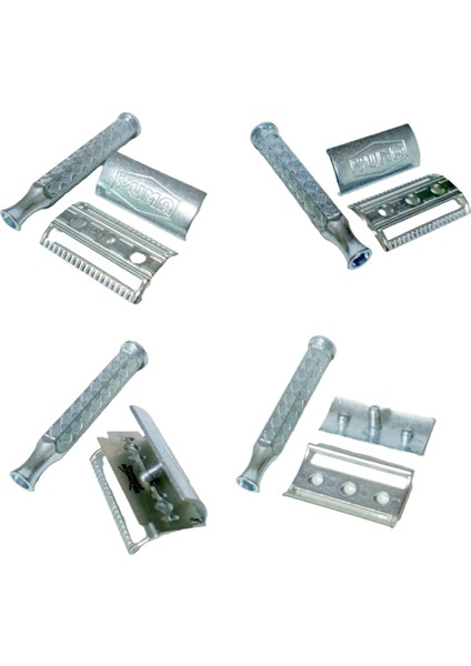 Çıkarılabilir Jiletli Tıraş Makinesi ve Sakal Kesim Aleti, 5'li Jilet Setiyle indirimleri