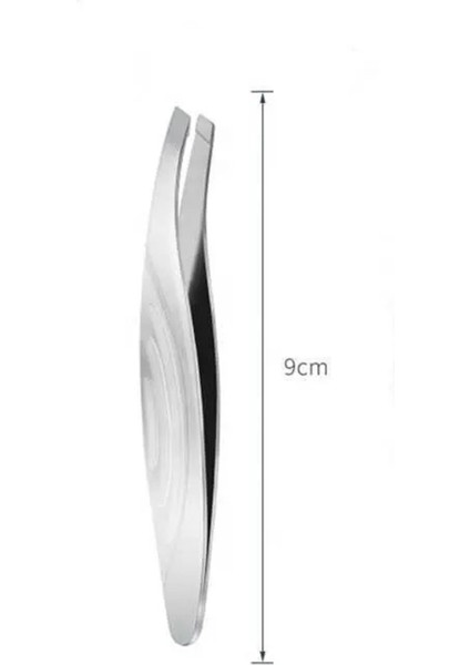 Kavisli ve Eğik Uçlu Paslanmaz Çelik Cımbız, Hassas Tüy ve Kıl Alma Için Ideal modelleri