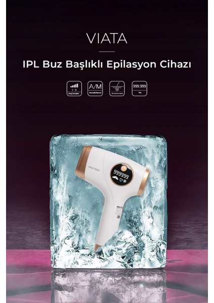 Beyaz Renkli Ipl Epilasyon Cihazı, Güçlü ve Etkili Ağda Alternatifi fiyatları