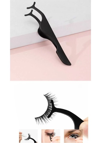 Manyetik Kirpik Tutucu ve Uygulama Aleti, Kolay ve Güvenli Kullanım