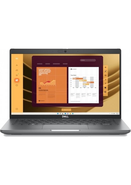 Latitude 5450 Intel Core Ultra 5-135U N009L545014U FR11 32 GB Ddr5 2 Tb Windows 11 Home 14" Fhd Taşınabilir Bilgisayar