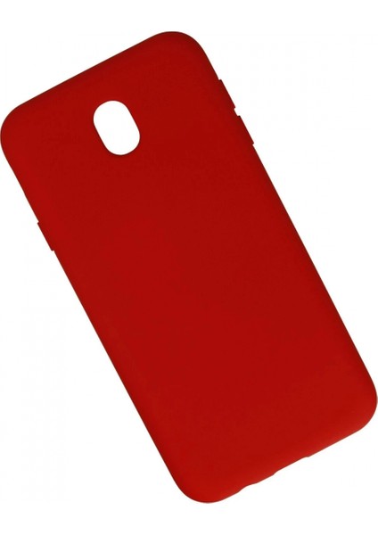 Samsung Galaxy J7 Pro / J730 Kılıf Nano Içi Kadife Silikon - Kırmızı fiyatları