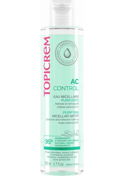 Canlandırıcı Temizleyici Micellar Su 200 Ml, Ferahlatıcı ve Nazik Bakım Sağlar